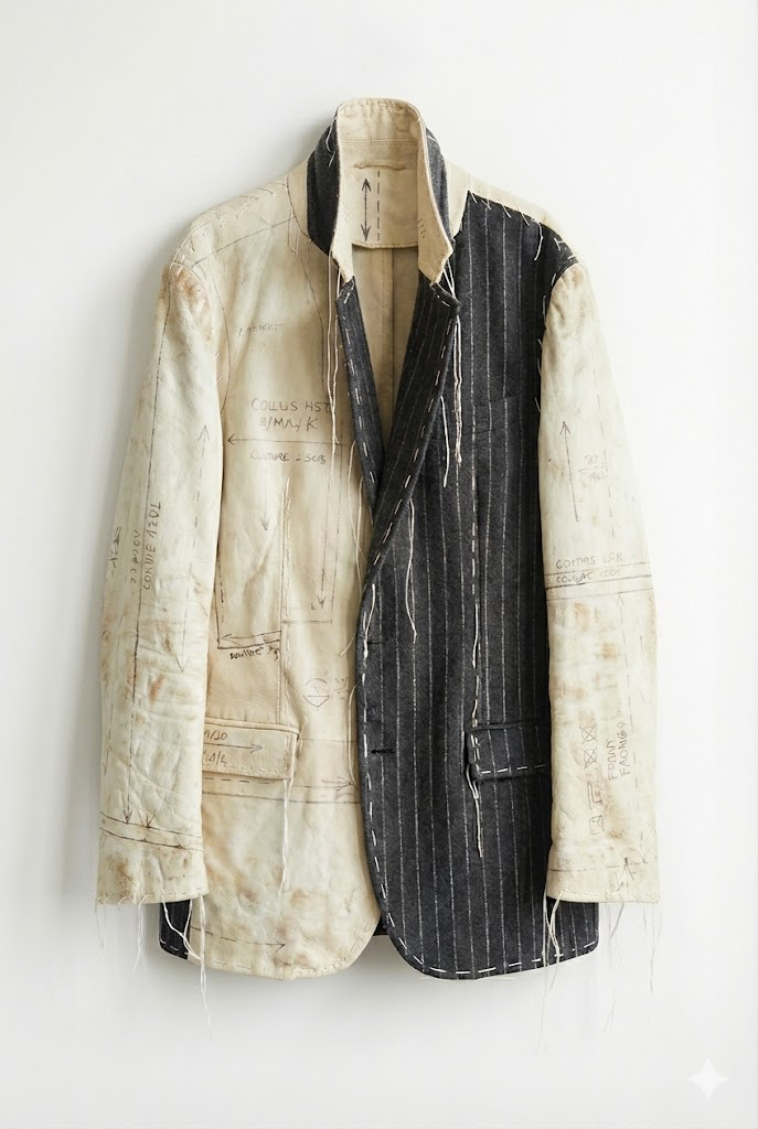 White Blazer Front