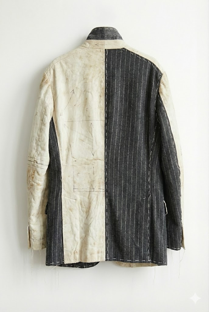 White Blazer Back